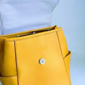 Nine West | Bags | Nine West Mustard Yellow Backpack | Poshmark display picture 3